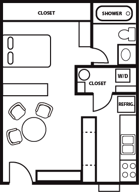 Unit 132 Floor Plan